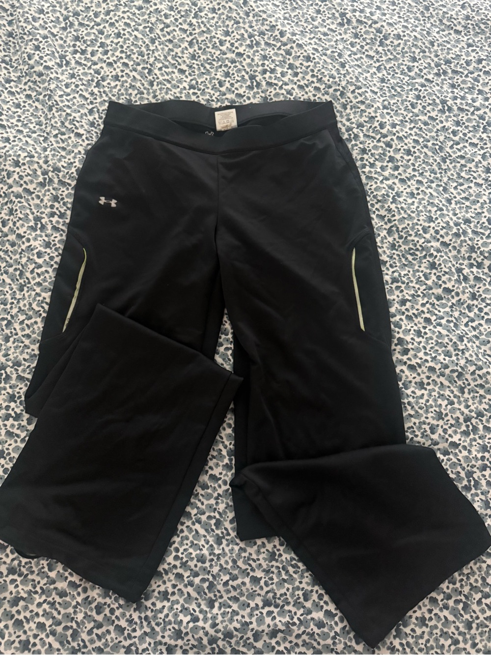 Under Armour Black Kids' Jogger Pants with Reflective Trim